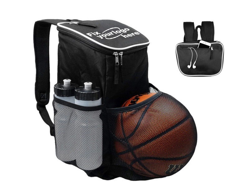 FIX0001 Sports Backpack with Ball Pocket & Gear Storage