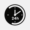 24-hour service